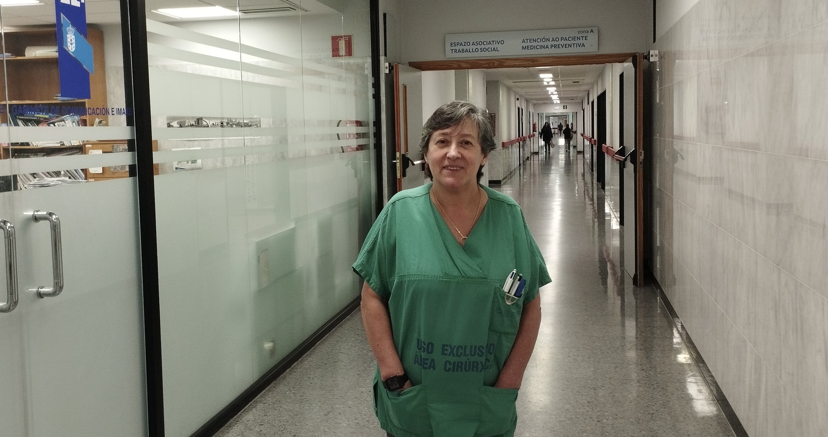 Isabel Caulonga, enfermera de coordinación de trasplantes: 